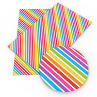 Rainbow Stripes #2 Diagonal