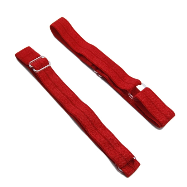 Adjustable Nylon Headband RED