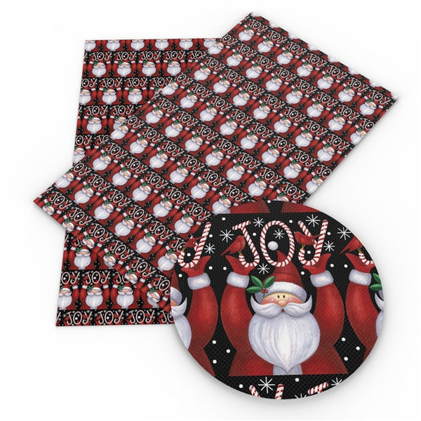 Santa Joy Horizontal Print