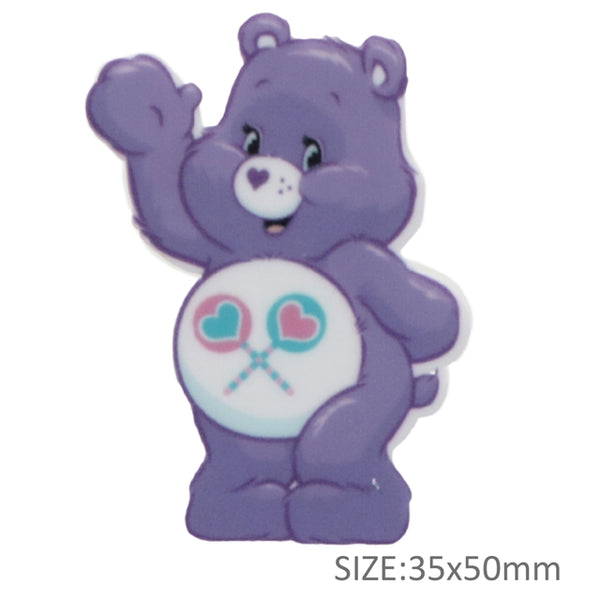 Share Bear Purple Care Bear Resin