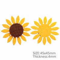 Sunflower Felt Embellishment