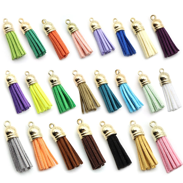 Tassel Accessories with Gold Tops