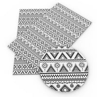 Black & White Aztec Hobo