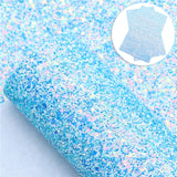 Light Blue Multi-Color Crude Chunky Glitter with Big & Small Sequins