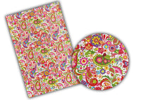 Bright Floral Paisley