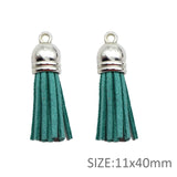 Tassel Accessories with Silver Tops