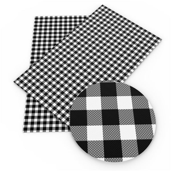 Black & White Buffalo Plaid