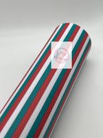 Christmas Stripes ~ Red, White & Green