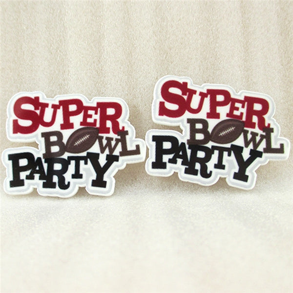 Super Bowl Party Resin