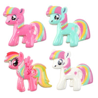 Set of 4 Mini My Little Pony Resins