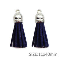 Tassel Accessories with Silver Tops