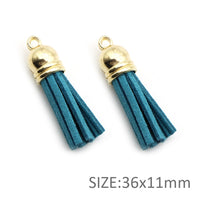 Tassel Accessories with Gold Tops