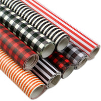 Buffalo Plaid & Stripes 8 Piece Set